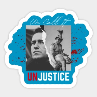 ALEXEI NAVALNY UNJUSTE 2024 Sticker